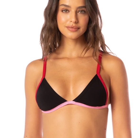Maaji Midnight Shadow Colorblock Bikini Size Medium NWT - Picture 5 of 12
